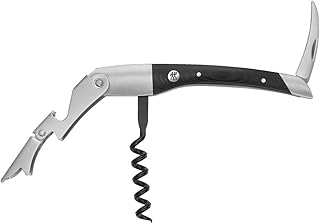 ZWILLING Sommelier, Kellnermesser, Mit 3-in-1 Funktion: Korkenzieher, Folienschneider und Flasche…