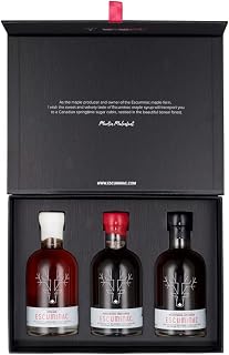 Escuminac maple syrup luxury gift box 3 x 200 ml