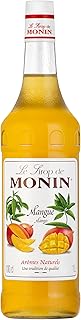 Monin Sirup Mango (1 x 1,0l) – für Cocktails und Desserts – Tropisches Mangogeschmackserlebnis…