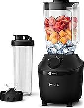 Philips Standmixer und Smoothie Maker – 450W, 1.9-Liter-Behälter, Rezepte-App, 1 Geschwindigke…