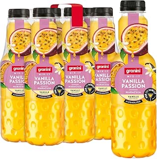granini MIX-IT Vanilla Passion (6 x 0,75L), Maracuja Mango Vanille Fruchtsaftgetränk, Mocktail, …