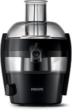 Philips Entsafter 5000 Serie, Schwarz, 500 W | 1,5 L, Tropf-Stopp, QuickClean, spülmaschinenfest…