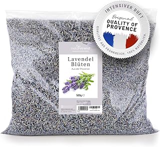 naturetrend Lavendelblüten getrocknet 500g- Französischer Lavendel aus der Provence I Neuste Er…