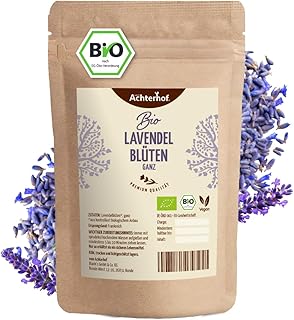 Lavendelblüten Bio getrocknet 250g | getrockneter Lavendel | Bio-Lavendel-Tee | 100% natürlich …