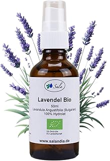 Sala Lavendelwasser Lavendelspray alkoholfrei BIO – zum Verzehr – 50 ml Sprühaufsatz