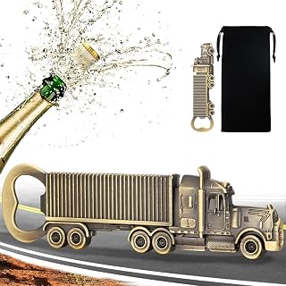 LKW Fahrer Geschenke, Vintage LKW Bier Flaschenöffner, Personalisierte Bier Geschenke lkw Männe…