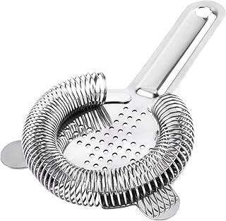 2Pcs Barsieb Cocktail Edelstahl Cocktail Sieb Feines Cocktailsieb Cocktail | Shaker Stainless pas…
