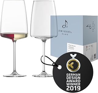 Zwiesel Glas Weingläser Vivid Senses fruchtig & fein (2 Stk) | filigrane Weingläser, spülmasch…
