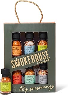 Thoughtfully BBQ Gewürze Geschenkset – 6 Grillgewürze für Männer | 6 würzige Grillgewürze f…
