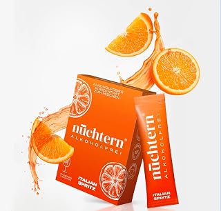 nüchtern Italian Spritz Konzentrat (10x12ml). Alkoholfreier Aperitif mit klassischer Bitternote….