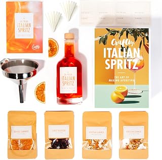 Craftly Italienisches Spritz Infusion-kit | Einzigartiges Aperitivo-Erlebnis zu Hause | DIY Cockt…