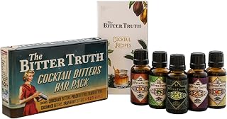 The Bitter Truth I Cocktail Bitters Bar Pack I 5x 20 ml I 41% Volume | Geschenkset Bitters in der…