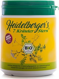 KORIER Heidelbergers 7-Kräuter-Stern, Bio, gemahlenes Pulver – 250g