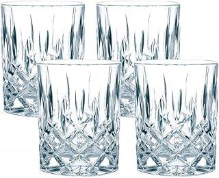 Nachtmann 4-teiliges Whisky Gläser Set, 295 ml, Noblesse, 89207, Whisky Tumbler aus Kristallglas…
