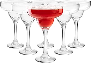 Glasmark KROSNO 1992 Cocktailgläser Coctailschalen 6-teilig Margarita-Gläser 6-er Set 6×220 ml,…