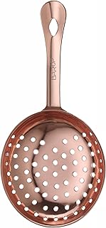 HENDI Cocktailsieb, Julep, BarUp, zum Sieben von Eis, Früchten und Gewürzen, mit Griff, Sieblö…