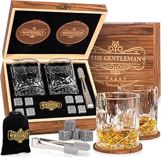 Whisiskey Whisky Gläser Set – Whiskey Geschenkset Glas – Whiskygläser | Geschenke für Männer …