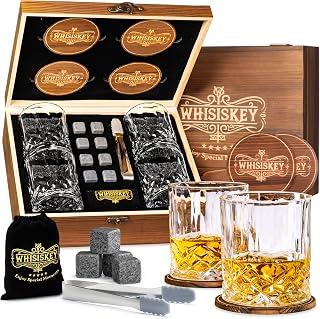 Whisiskey Whisky Gläser Set – Whiskey Geschenkset Glas – Whiskygläser | Geschenke für Männer …