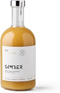 Gimber BIO Ingwerkonzentrat, 100% natürlich & vegan, Premium Ingwer essenz | N°1 700 ml Origina…