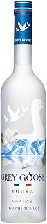 GREY GOOSE Premium-Vodka aus Frankreich, 40% Vol., 70 cl/700 ml, mit 100% französischem Weizen u…