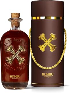 BUMBU The Original Rum in hochwertiger Geschenk-Verpackung, karibischer Rum im Bourbon-Fass gerei…