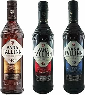 Vana Tallinn Set 3 Flaschen à 500 ML (40%, 45%, 50%)