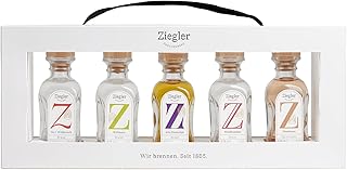 Ziegler Selection Geschenkset (5x 0,05l) – Edle Obstbrände und Geiste in einer exklusiven 5 x 50…