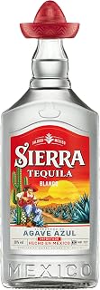 Sierra Tequila Blanco – Das Original mit dem roten Sombrero aus Mexico – Mit fruchtig, Frischen A…