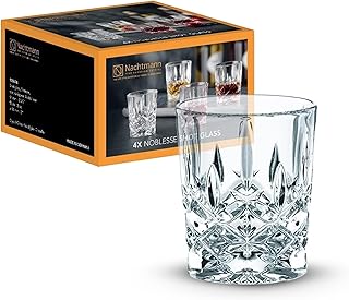Nachtmann 4-teiliges Schnapsgläser Set, 55 ml, Noblesse, 100694, Shotgläser aus Kristallglas, L…