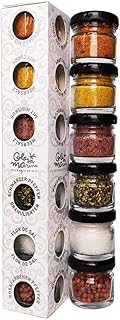 Glosa Marina – 6er Gourmet Meersalz und Pfeffer Set aus Mallorca als ideales Salz & Gewürze Gesc…