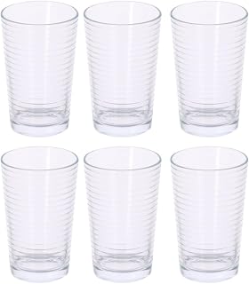 alpina Wassergläser – Trinkgläser Set – Gläser Set 6 Teilig – Spülmaschinenfest – 220 ml