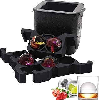 Kristallklare Eiskugelmaschine, Jumbo-Eisbällchen, kugelförmige Whisky-Tablettformmaschine für…