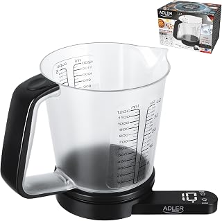Bilancia Elettronica Da Cucina Con Misurino Per Liquidi E Solidi ADLER AD 3178