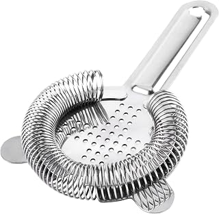 2Pcs Barsieb Cocktail Edelstahl Cocktail Sieb Feines Cocktailsieb Cocktail | Shaker Stainless pas…