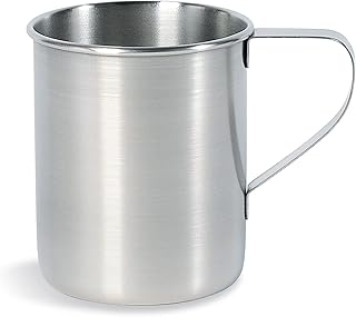 Tatonka Edelstahl-Becher Mug S (250 ml) – Einwandiger Trinkbecher mit 0,25l Volumen
