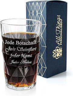 All Things Personalised Keops Hiball Gin- & Cocktailglas personalisiert 460 ml – Longdrinkglas, p…