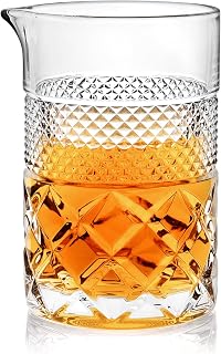 Cocktail-Rührglas, 535 ml, Kristallkrug mit dickem Boden, Barkeepergläser – Barware Essentials