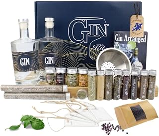 L&G® Gin set – Gewürz- und Zubehörset für personalisierte Kreationen, ideales einzigartiges…
