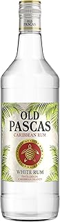 Old Pascas Caribbean Island White Rum, 1er Pack (1 x 1000 ml)