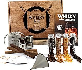 L&G® Persönliches Whisky-Gewürz-Entdeckungsset – Exklusives DIY-Set für Mann/Frau, Originelle…