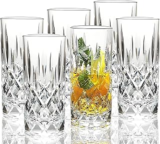 VeiledGem 400ml Tritan Kunststoff Wassergläser Trinkgläser Plastik Becher Longdrinkgläser Saft…