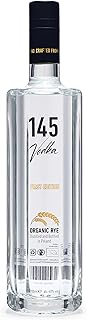 145 Vodka | exklusiver polnischer Bio Vodka | 1 x 0.7l | DLG Gold Award 2022 | Red Dot Winner 2023