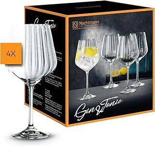 Nachtmann Gin Tonic Gläser 4er Set, 640 ml, Celebration, 102892, Cocktailgläser aus Kristallgla…