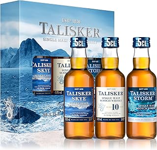 Talisker Probierset Single Malt Scotch Whisky, 0.05 L