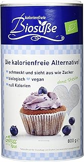 Bio Erythrit 800g kalorienfreie Biosüße – kalorienfreier Kristallzucker ersatz als Vegane & zah…