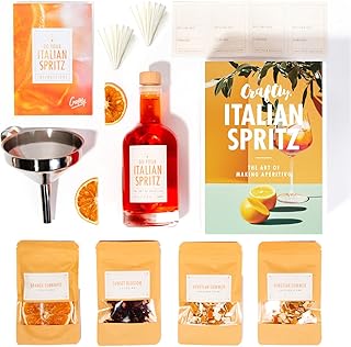 Craftly Italienisches Spritz Infusion-kit | Einzigartiges Aperitivo-Erlebnis zu Hause | DIY Cockt…