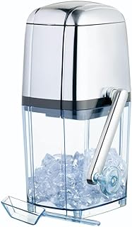 BarCraft Ice Crusher für Cocktails, mit Eisschaufel, Kunststoff und Edelstahl, 15,5 x 13,5 x 28c…