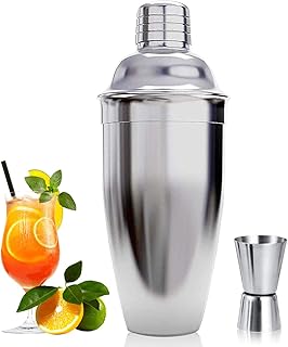 Cocktail-Shaker, Cocktail-Maker-Set, Martini-Getränke-Shaker, 750 ml, Cocktail-Shaker-Sieb, Bark…