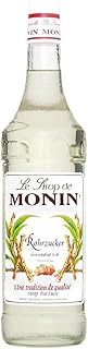 Monin Sirup Weißer Rohrzucker (1 x 1,0l) – zum Mixen von Cocktails und Limonaden – natürlicher …
