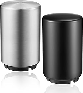 2 Stück Automatischer Flaschenöffner, Edelstahl Drück-Design, geeignet für Limonade, Bier, Co…